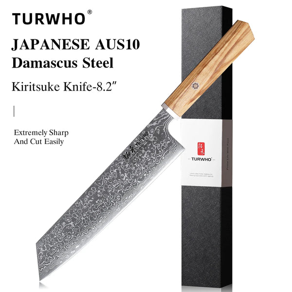 Masahira 67-Layer Damascus Kiritsuke Knife