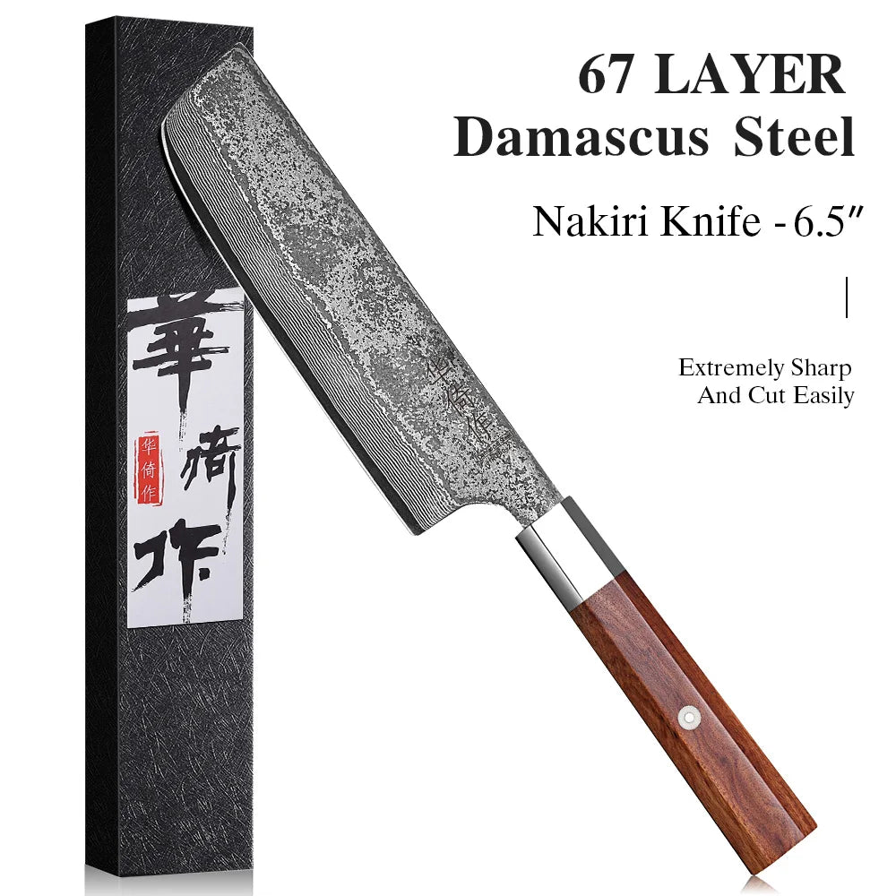 Masahira Nakiri vegetable knife 6.5 in