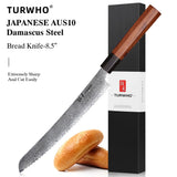 Masahira Take Knife Set — Hand-Forged Damascus