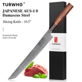 Masahira Take Knife Set — Hand-Forged Damascus