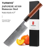Masahira Take Knife Set — Hand-Forged Damascus