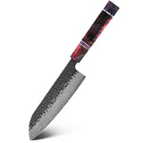 Masahira Mori Knife Set — Damascus Wood