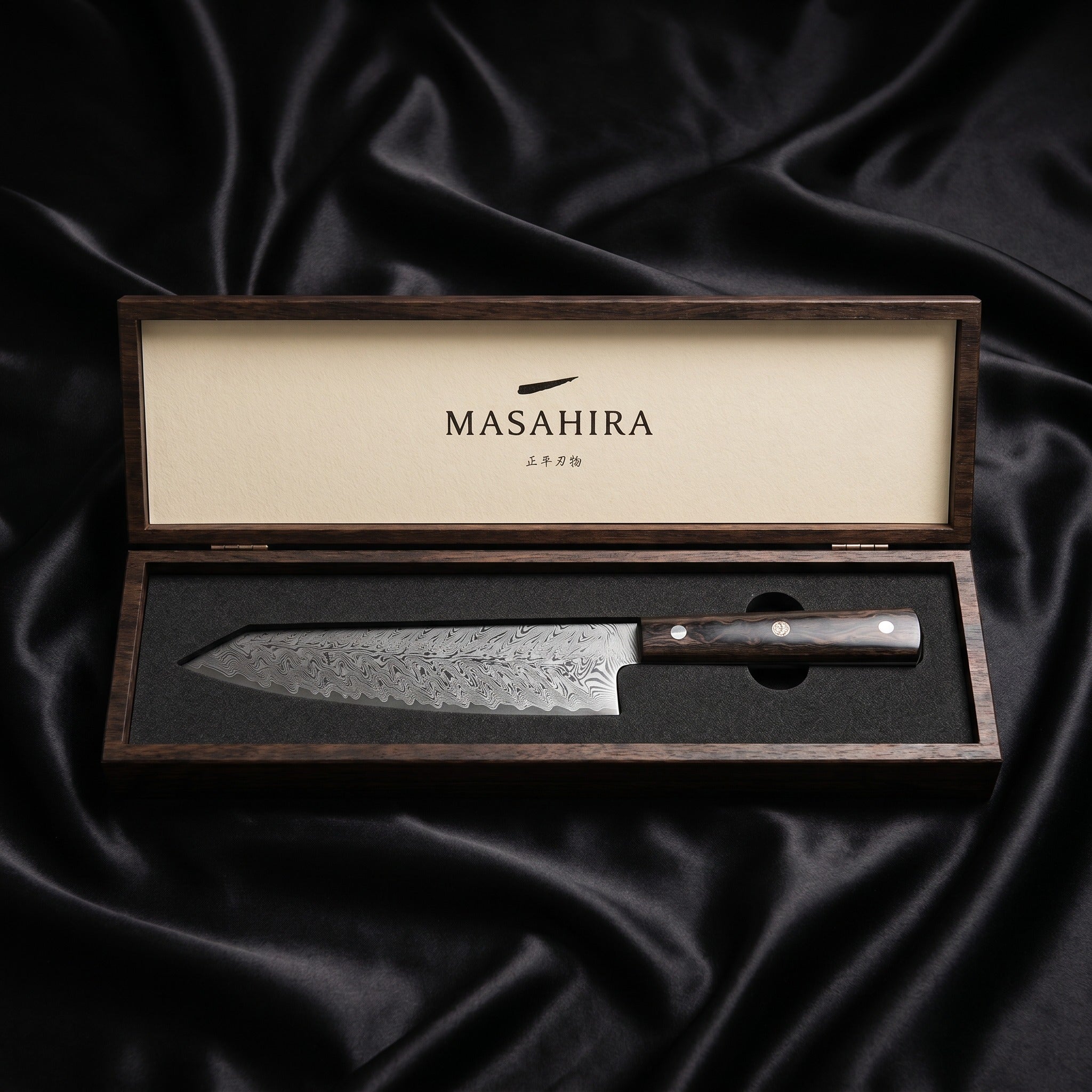 Kumo Kiritsuke Chef Knife, Ivory Handle — Box