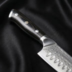 Kurogane Series Santoku All-Purpose Knife — Macro