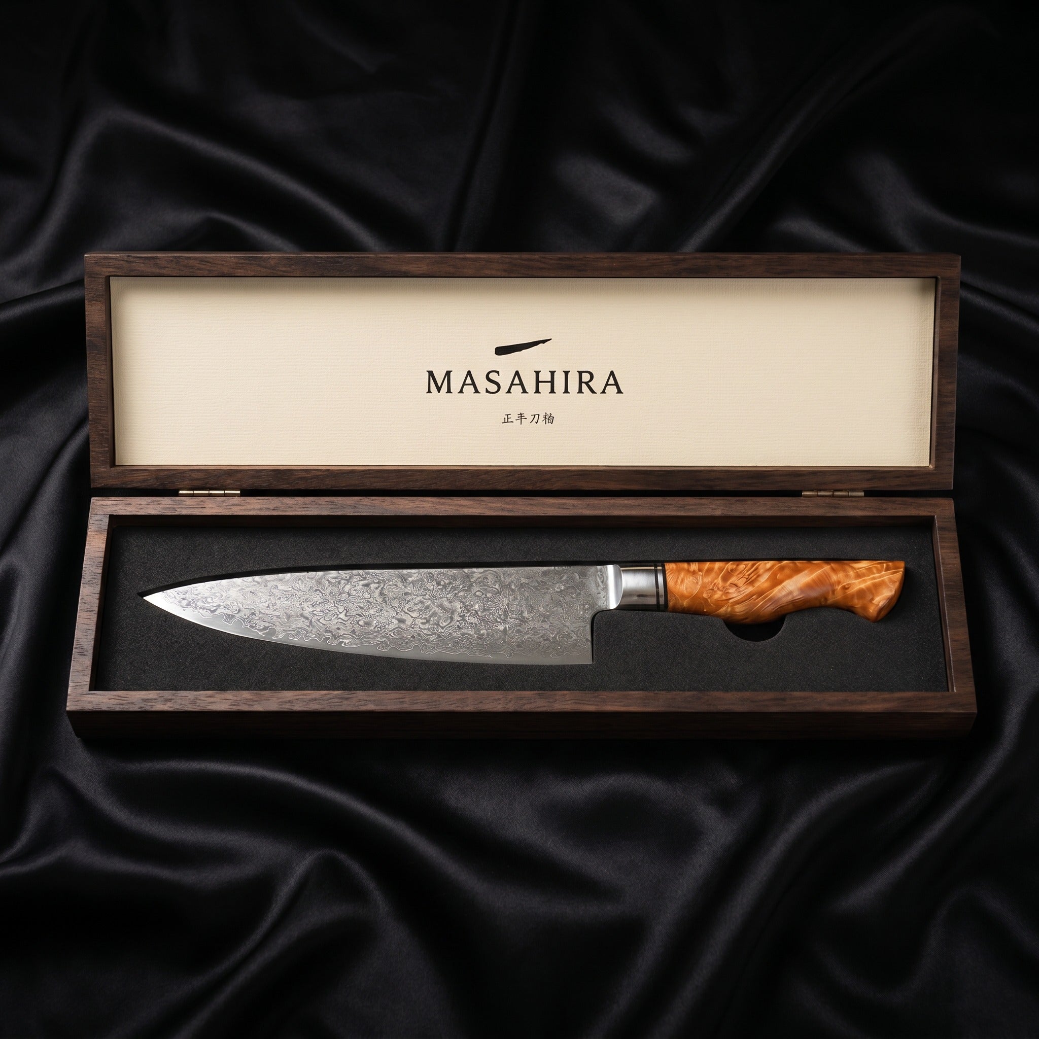 Arashi Series Knife Trio (Gyuto, Santoku & Petty)