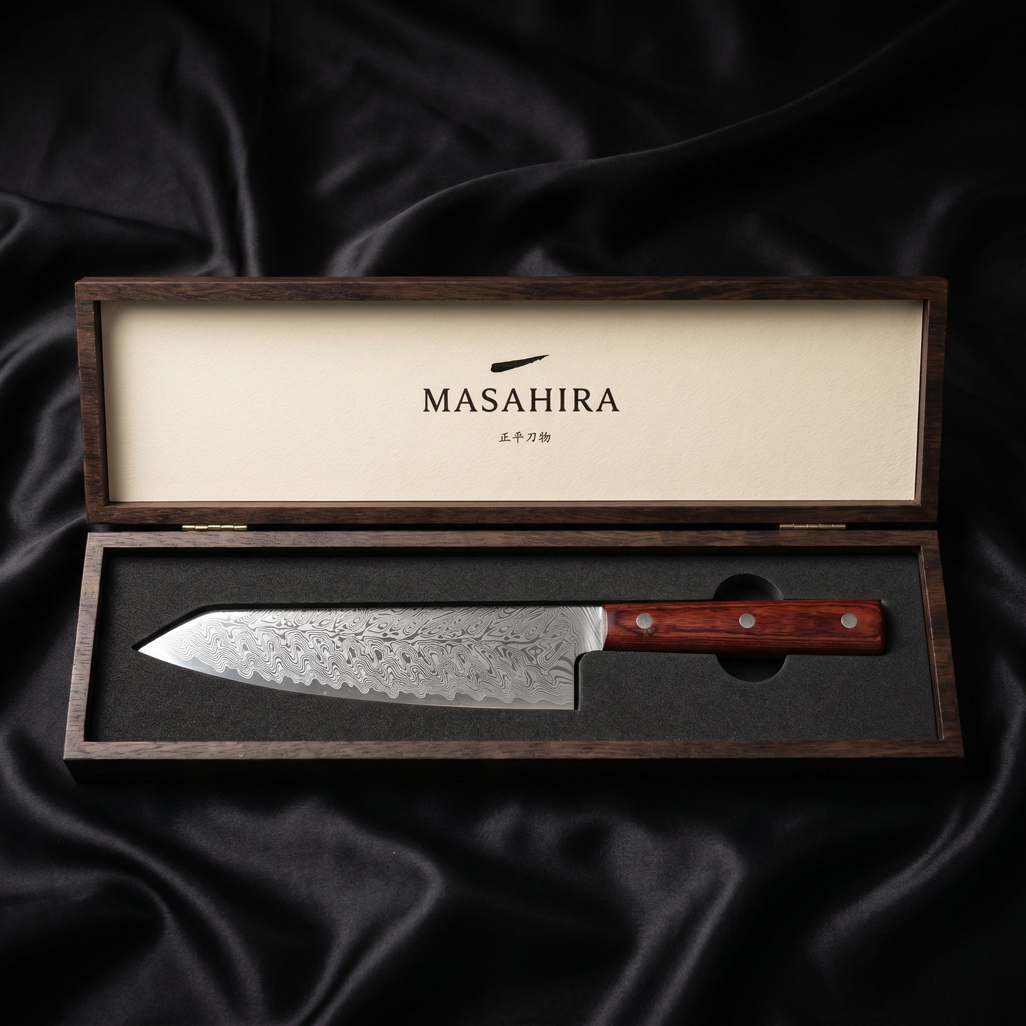 Kumo Kiritsuke Chef Knife, Red Handle