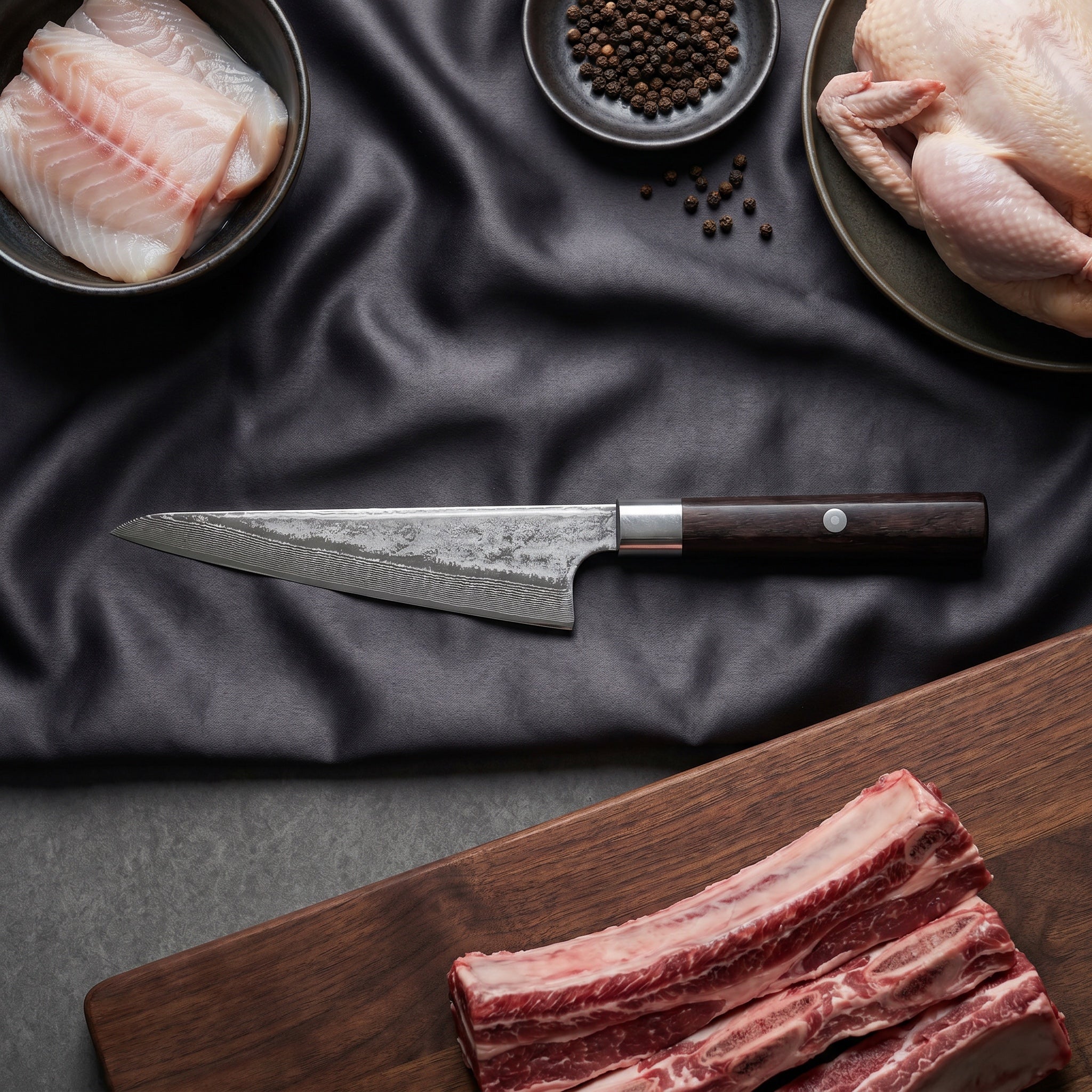 Hinoki Series Honesuki Boning Knife