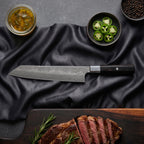 Hinoki Series Kiritsuke Chef-Slicer Knife — Function