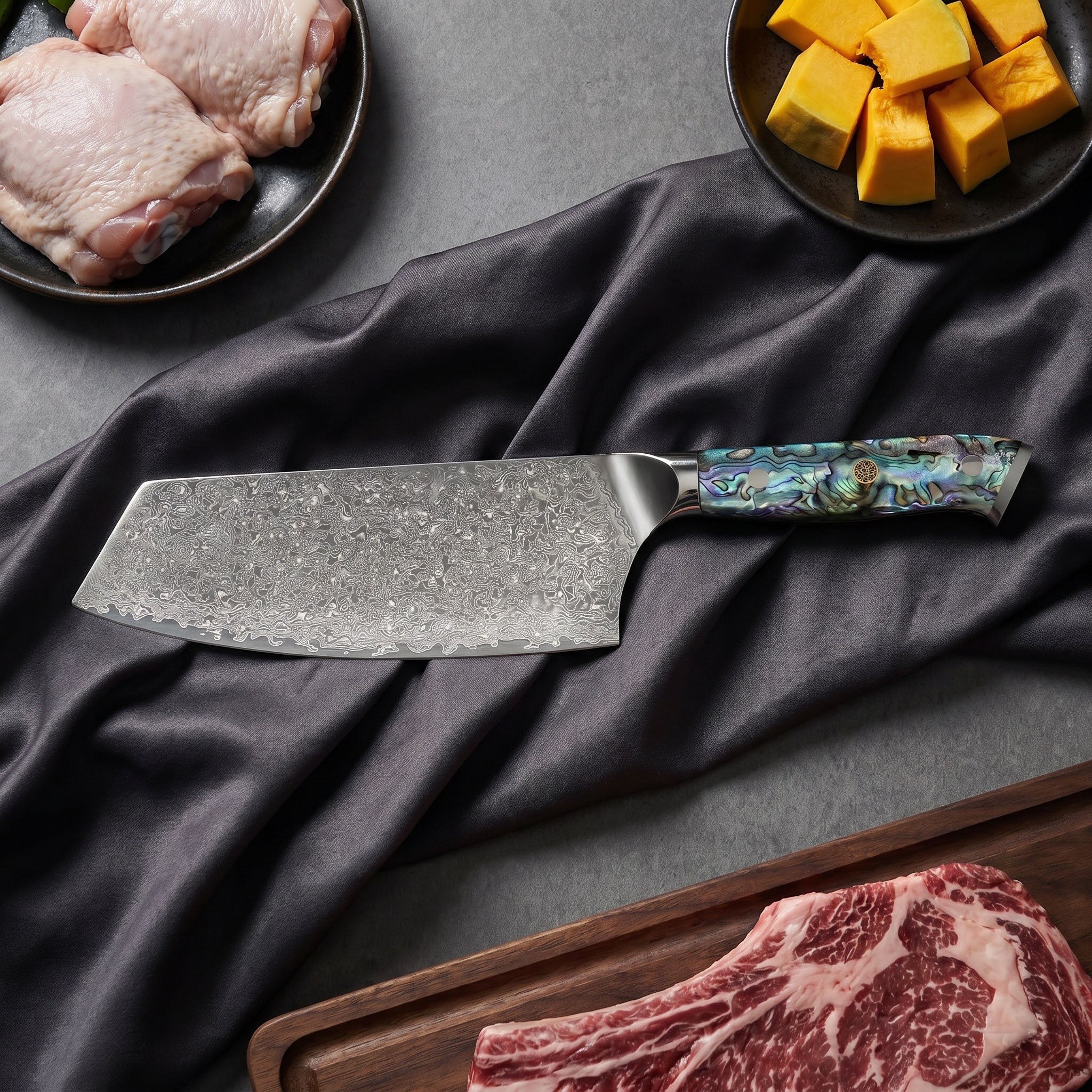 Shinju Series Cleaver Knife