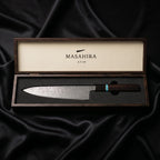 Raiden Gyuto Chef Knife, Blue Handle