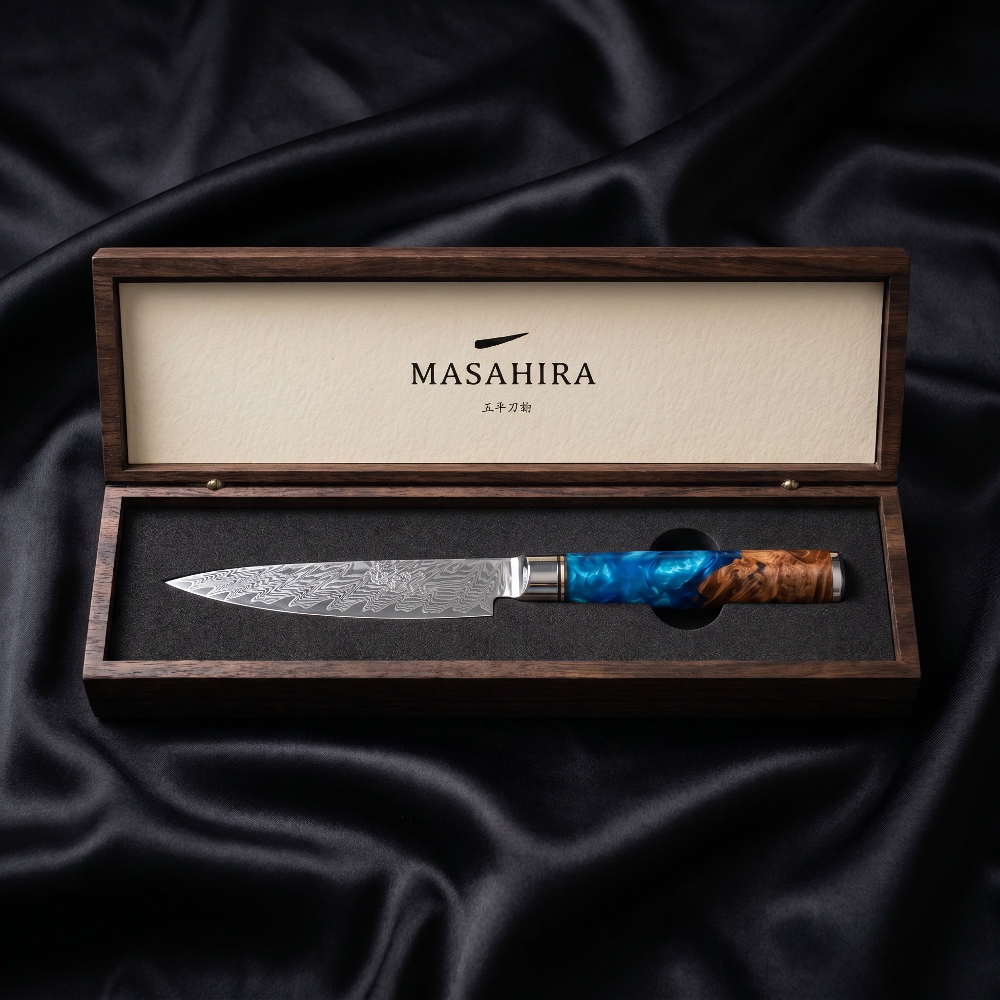 Aoi Series Knife Trio (Gyuto, Nakiri & Petty)