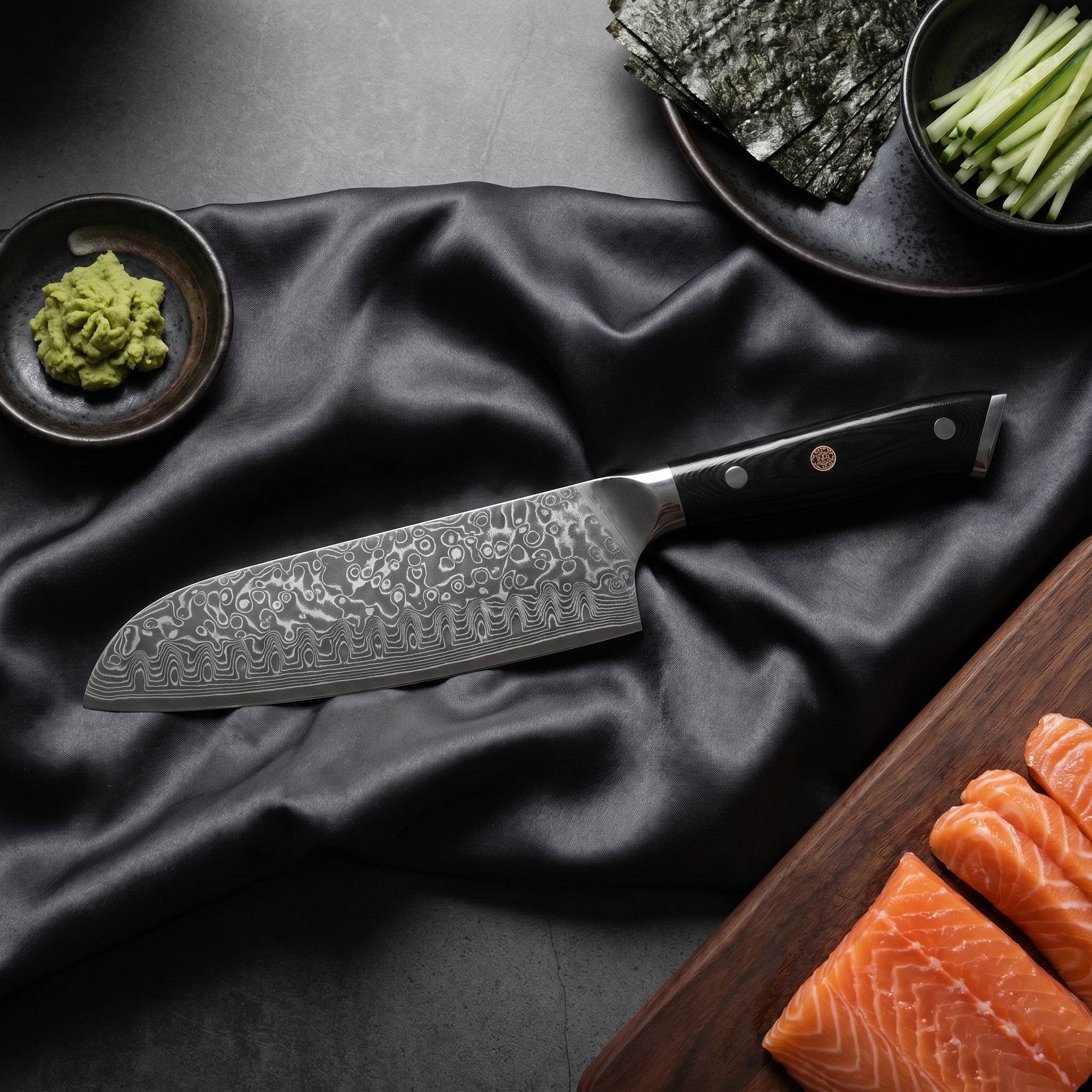 Kage Santoku Knife
