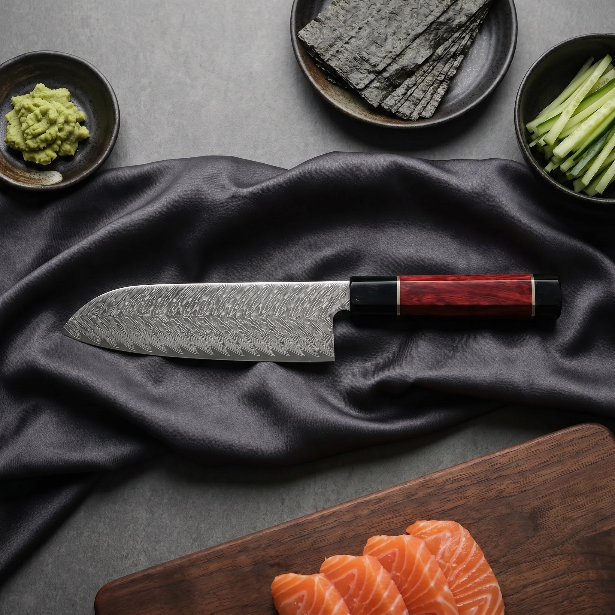Akane Santoku Knife