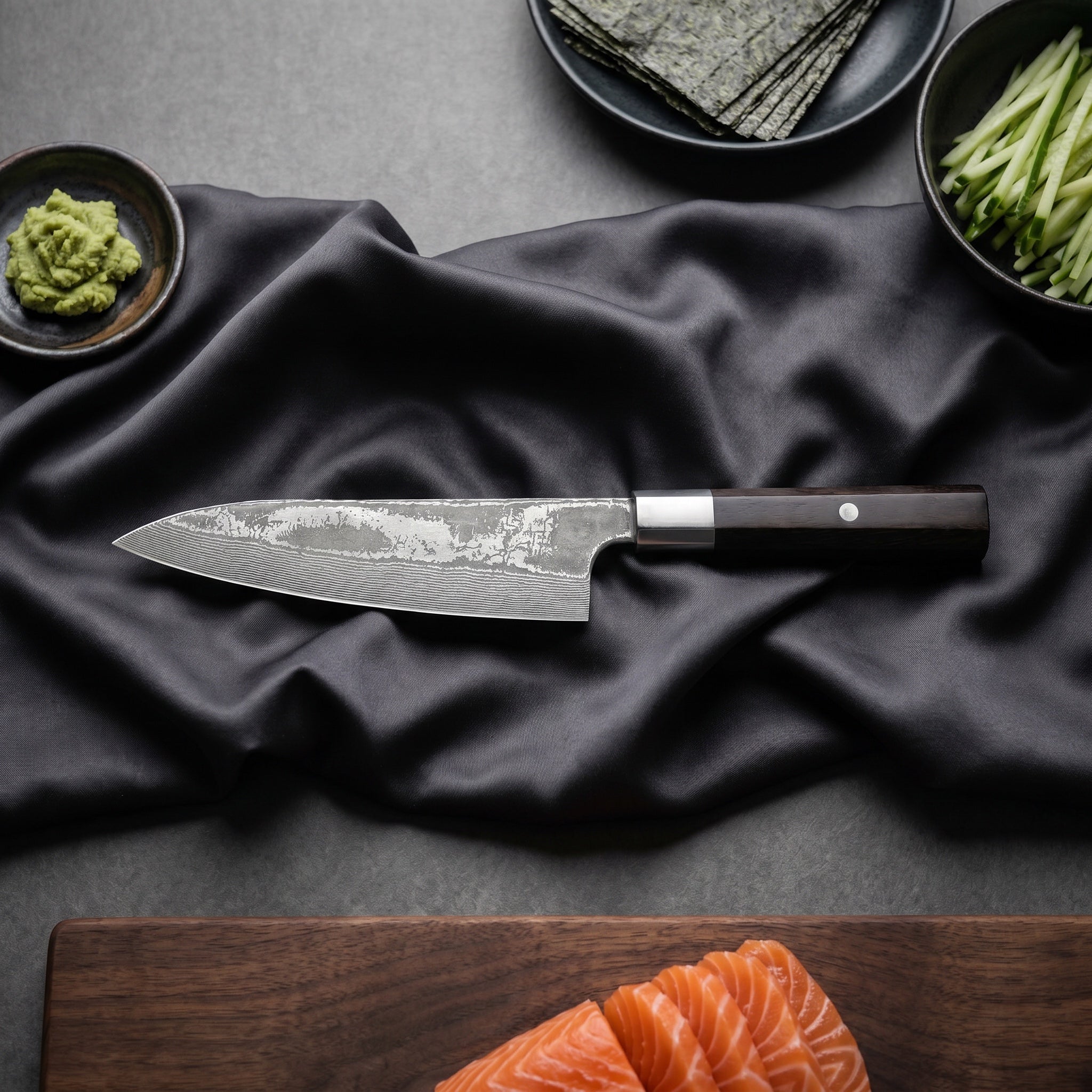 Hinoki Series Santoku All-Purpose Knife