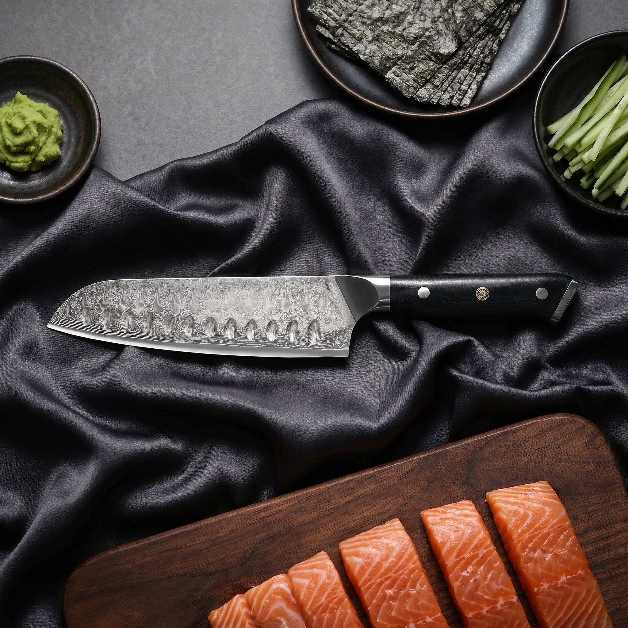 Kurogane Series Santoku All-Purpose Knife — Function.jpg