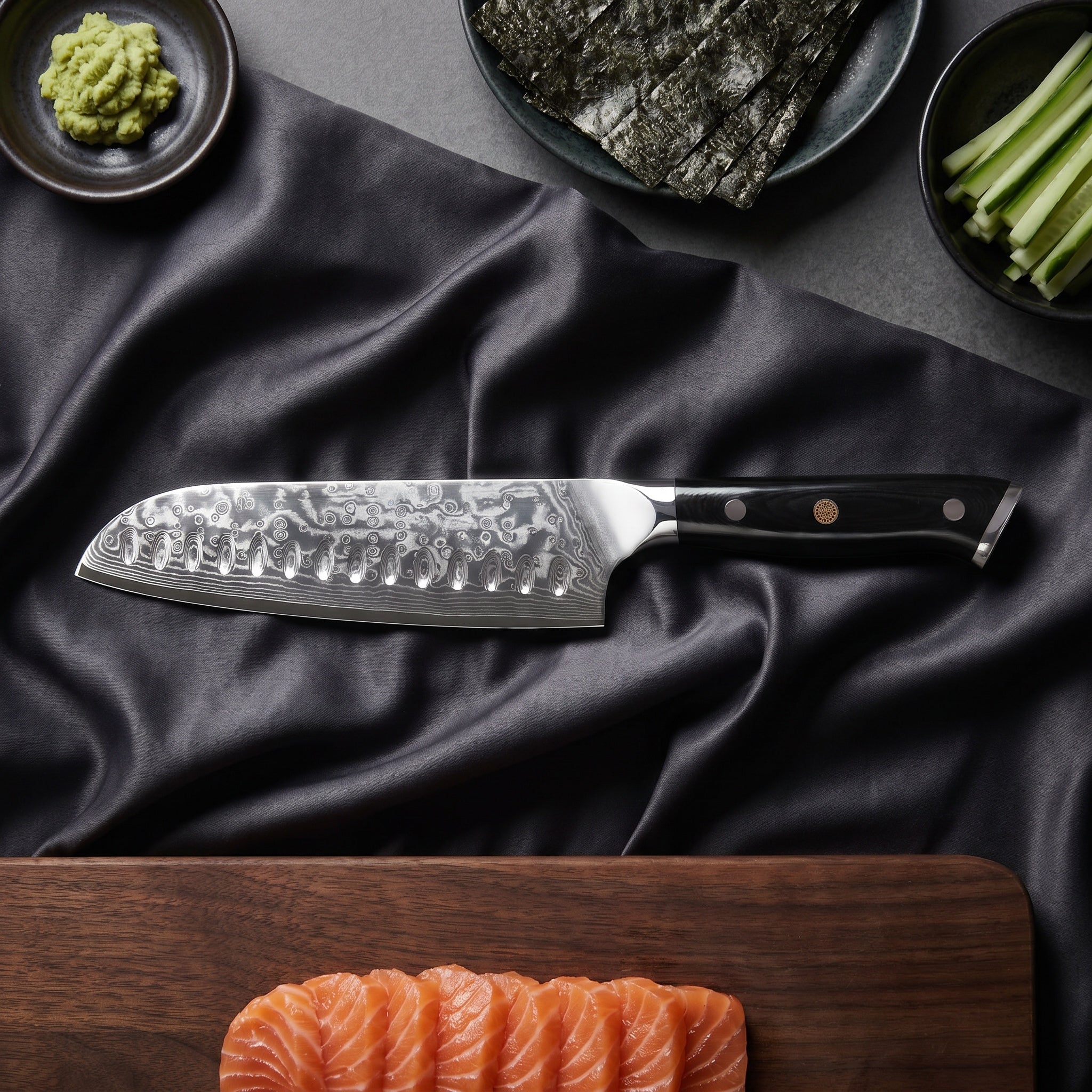 Hono Series Knife Duo (Gyuto & Santoku)