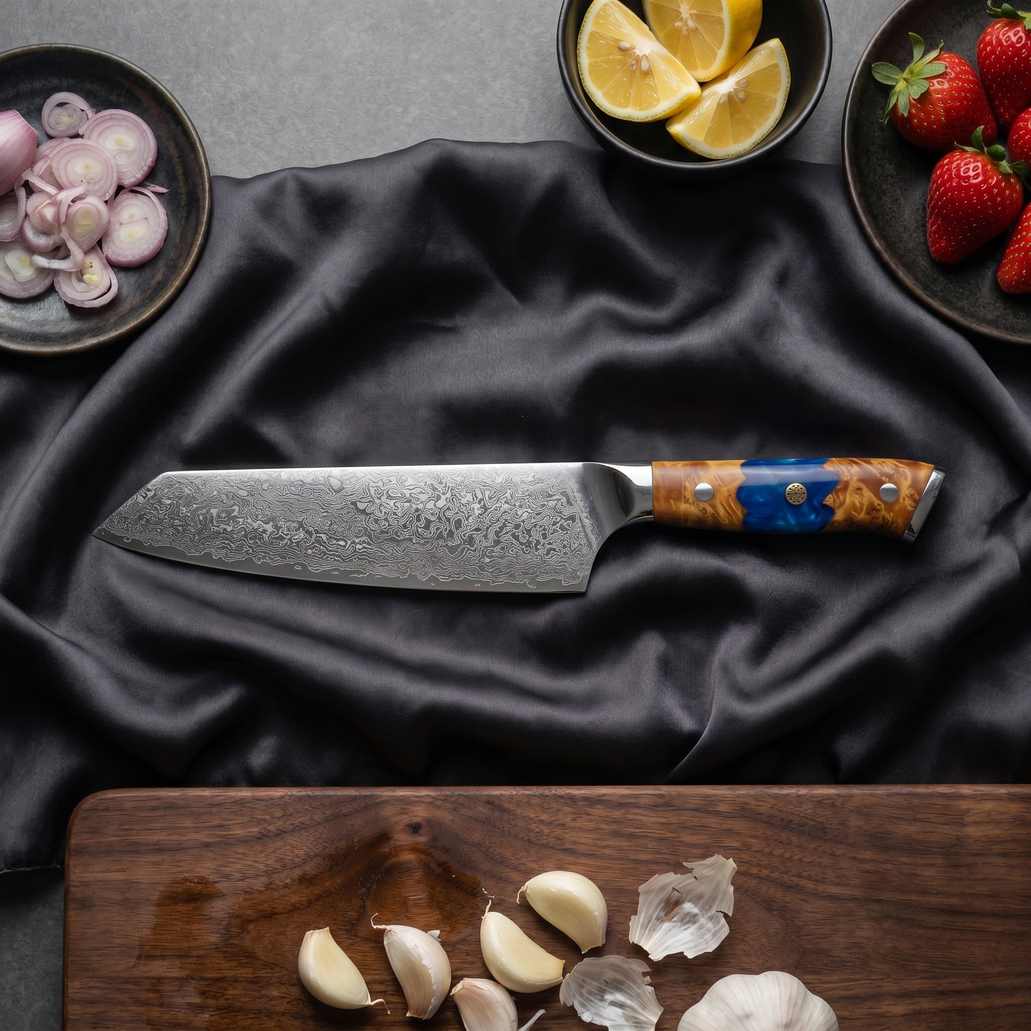 Ruri Series Kiritsuke Chef-Slicer Knife — Function
