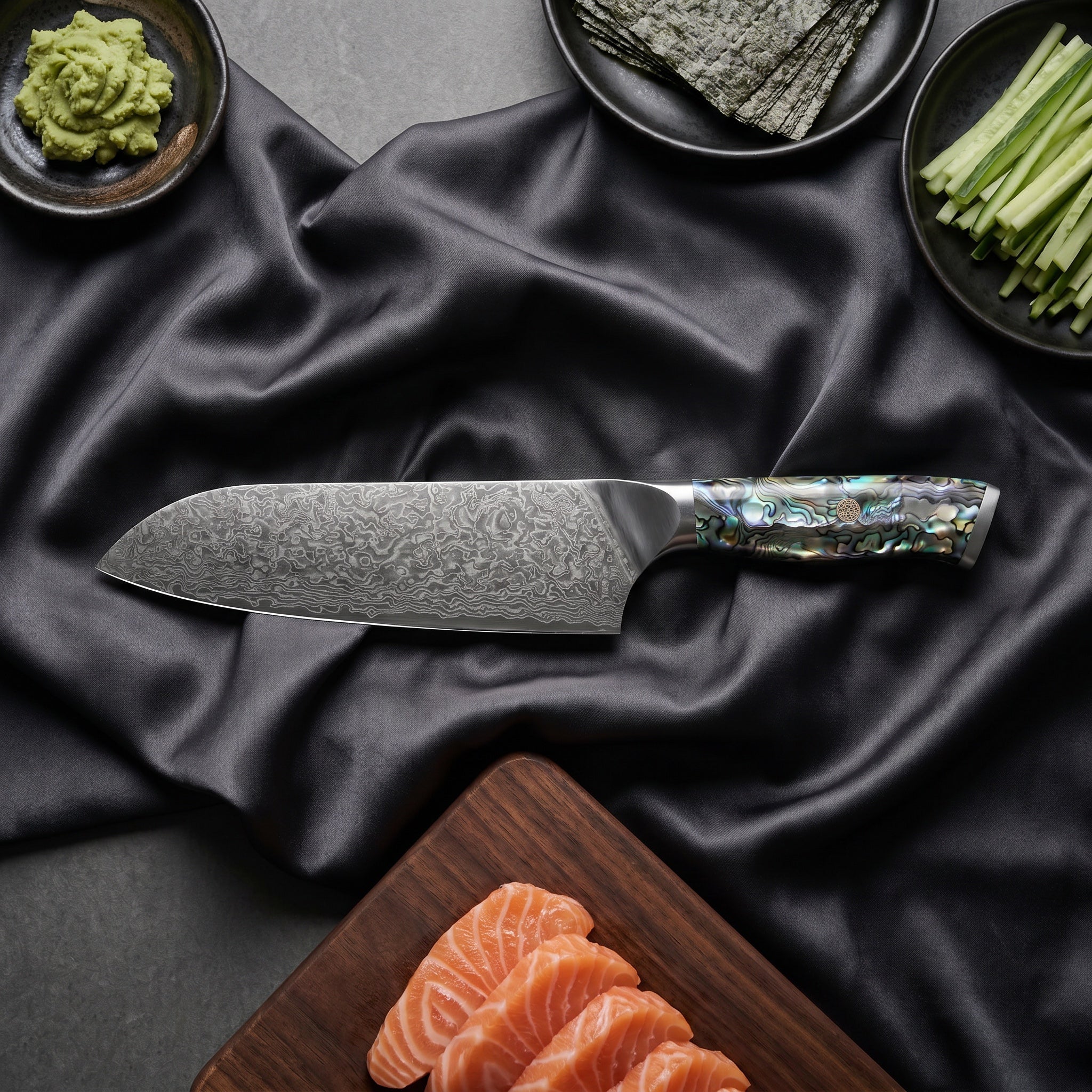 Shinju Series Knife Duo (Gyuto & Santoku)