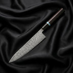 Raiden Gyuto Chef Knife, Blue Handle — Hero