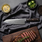 Kumo Kiritsuke Chef Knife, Walnut Handle