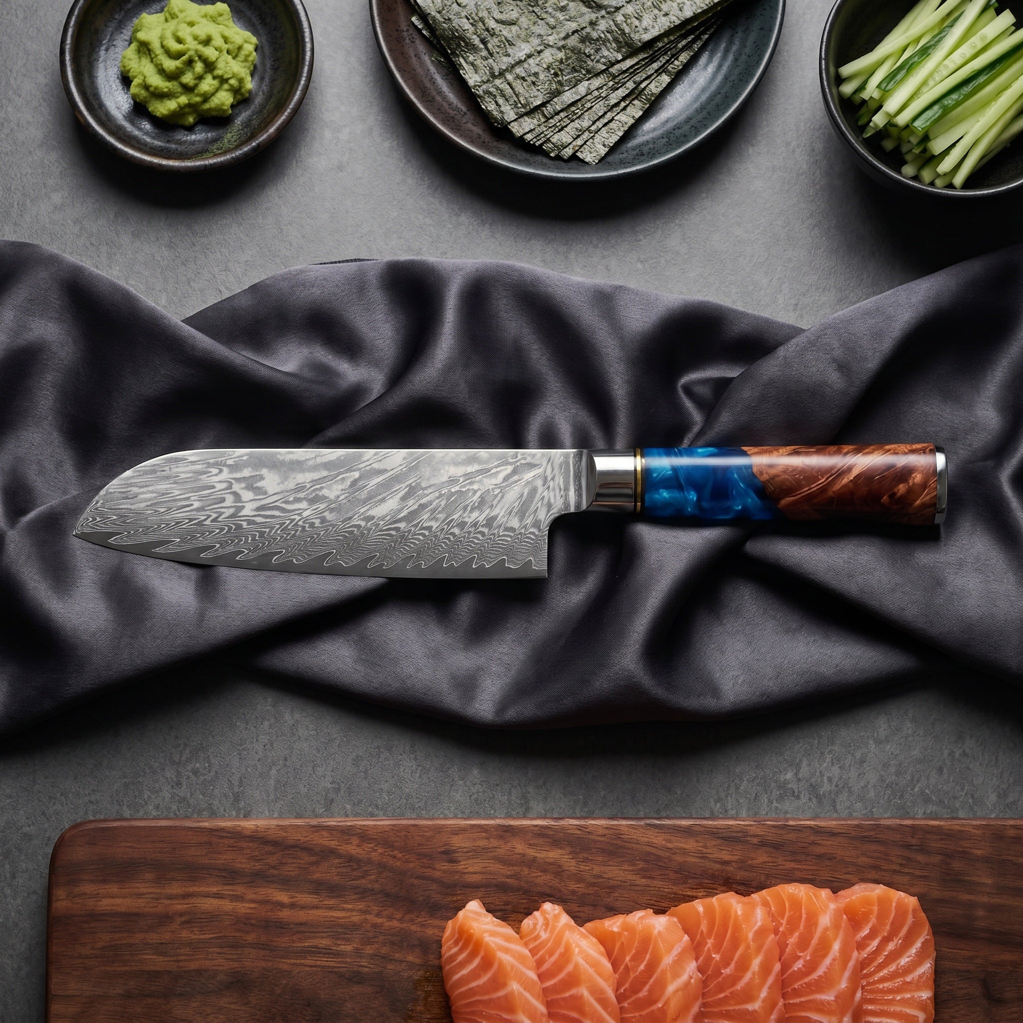 Aoi Series Santoku All-Purpose Knife