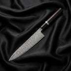 Raiden Gyuto Chef Knife, Blue Handle