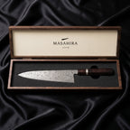 Raiden Gyuto Chef Knife, White Handle