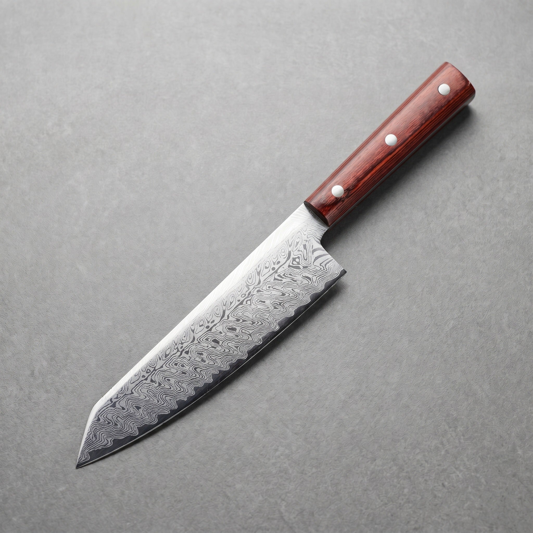 Kumo Kiritsuke Chef Knife, Red Handle