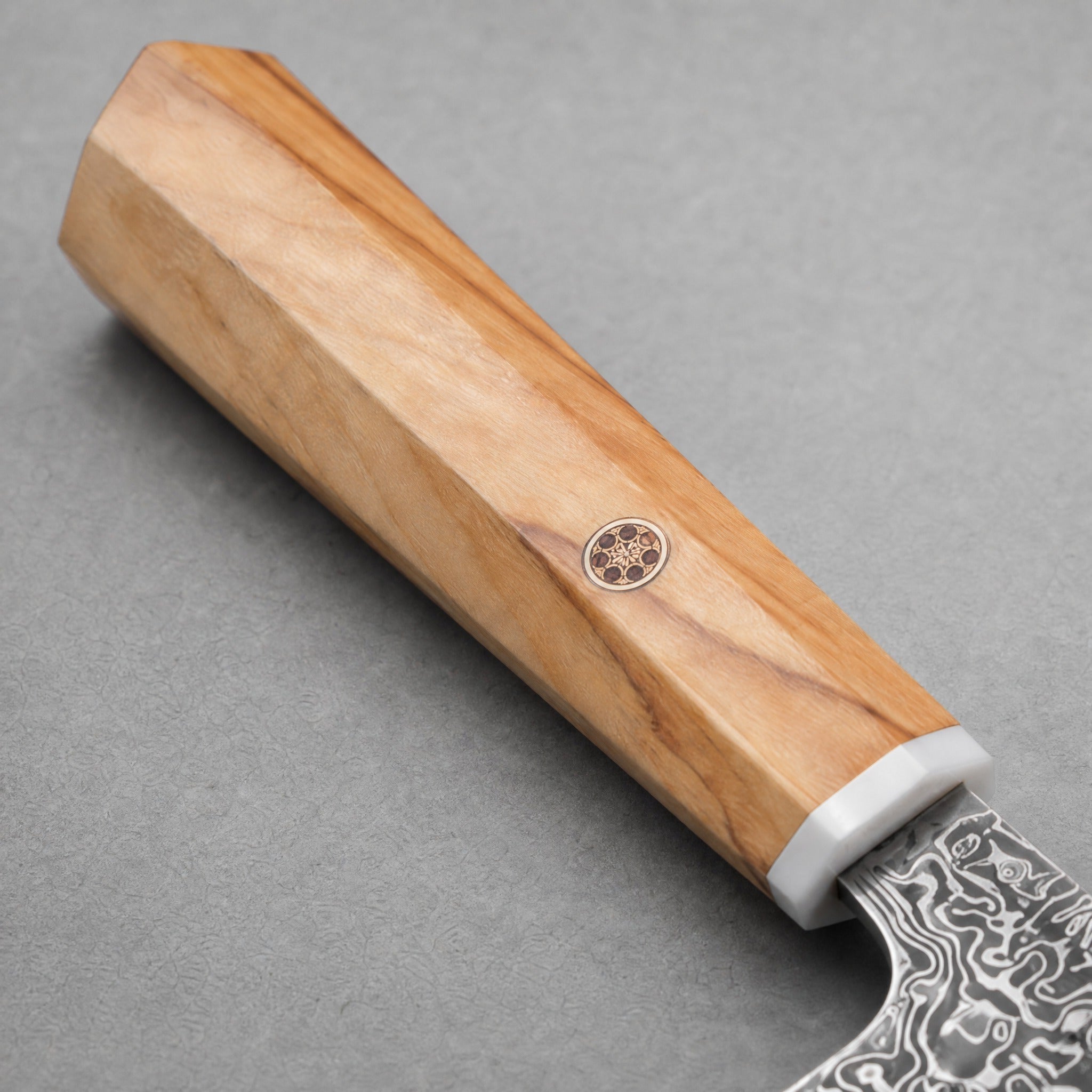 Masahira 67-Layer Damascus Santoku Knife