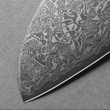 Masahira VG10 67-Layer Damascus Santoku Knife