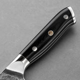 Masahira 67-Layer G10 Damascus Nakiri Knife (7 in)