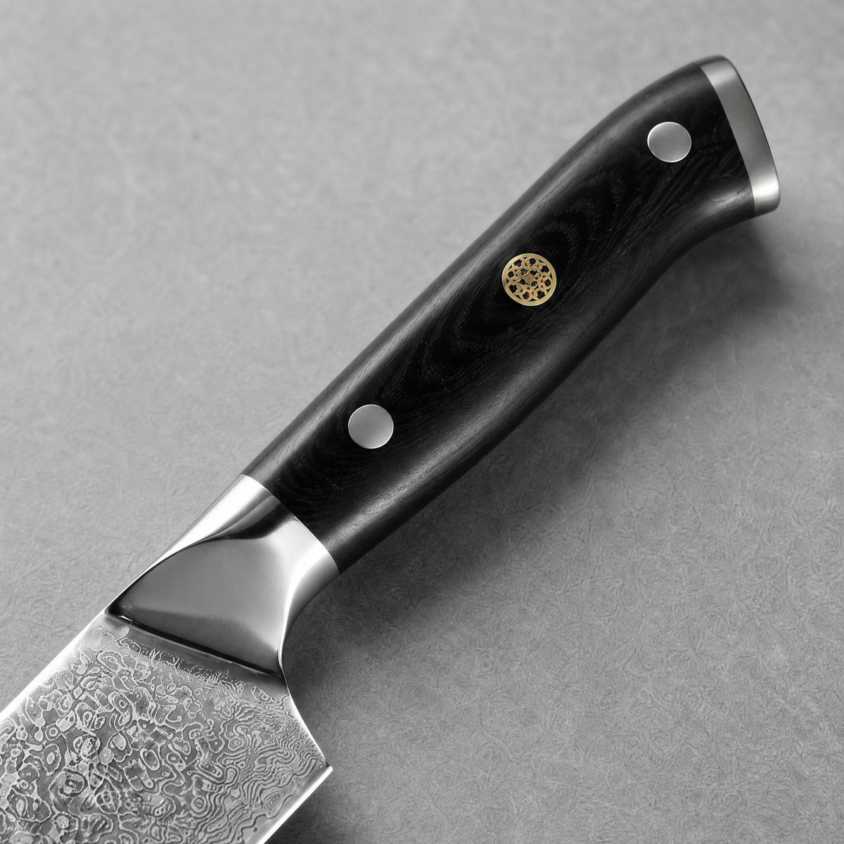 Masahira 67-Layer G10 Damascus Kiritsuke Knife (8 in)