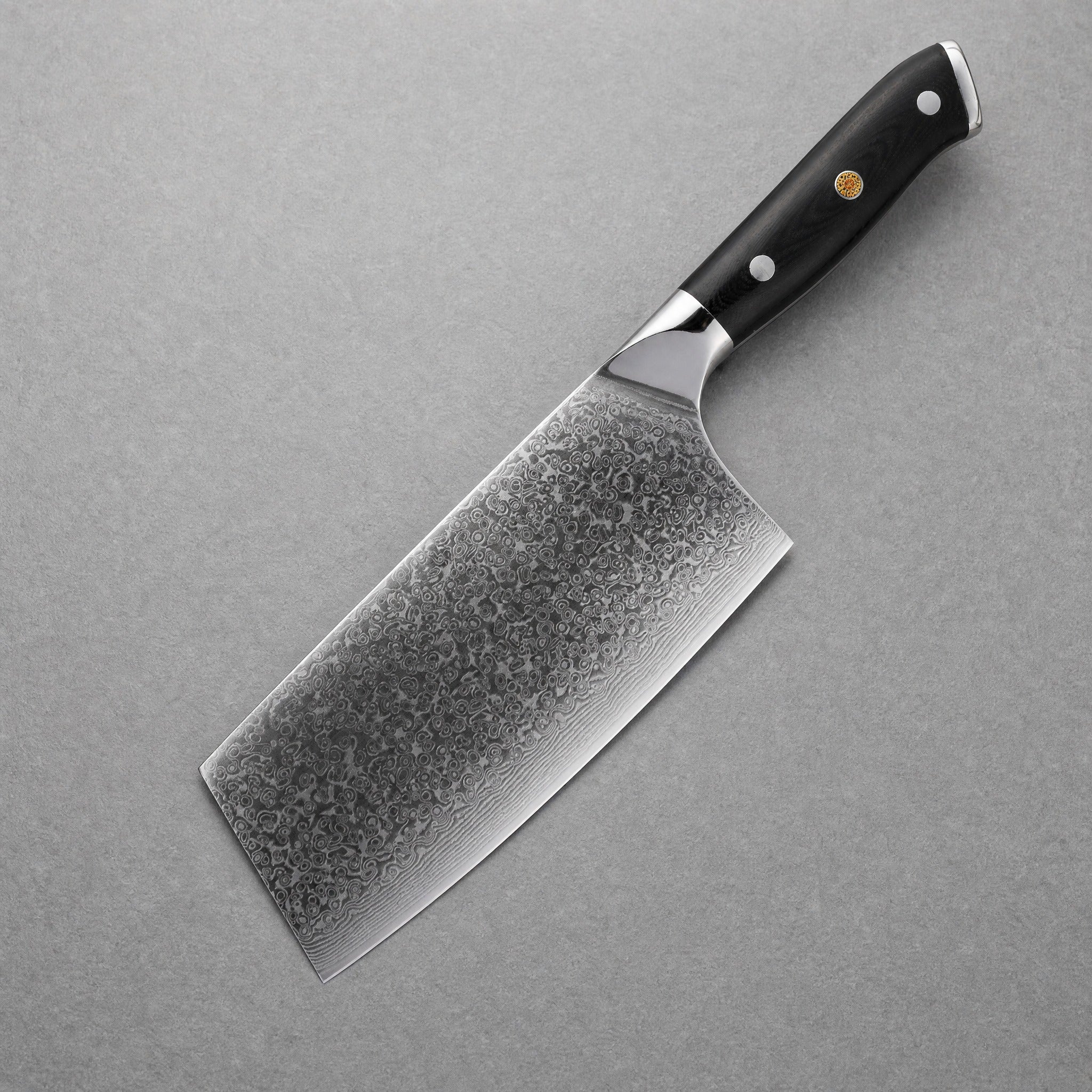 Masahira 67-Layer G10 Damascus Cleaver Knife (7 in)