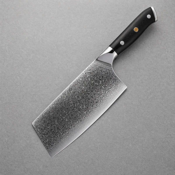 Masahira 67-Layer G10 Damascus Cleaver Knife (7 in)