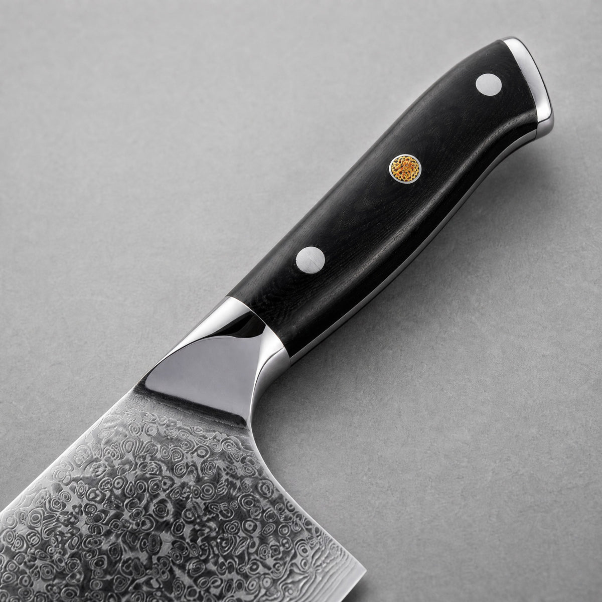 Masahira 67-Layer G10 Damascus Cleaver Knife (7 in)