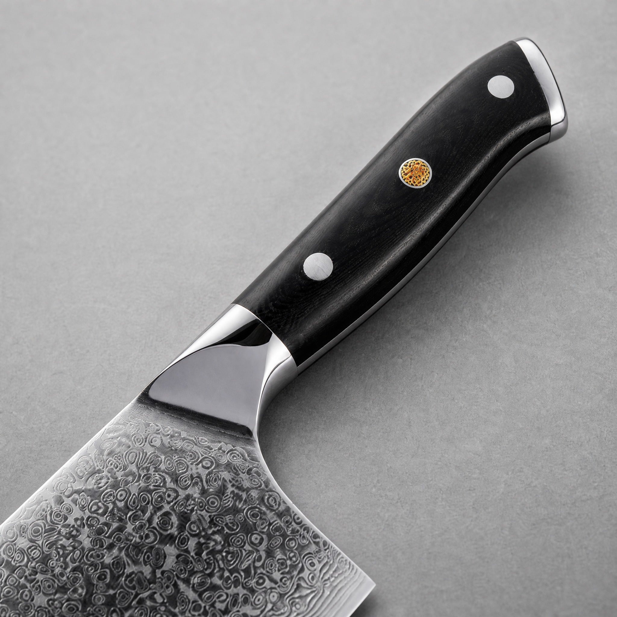 Masahira 67-Layer G10 Damascus Cleaver Knife (7 in)