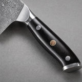 Masahira Hand-Forged Damascus Nakiri Knife