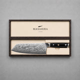 Masahira Hand-Forged Damascus Cleaver Knife