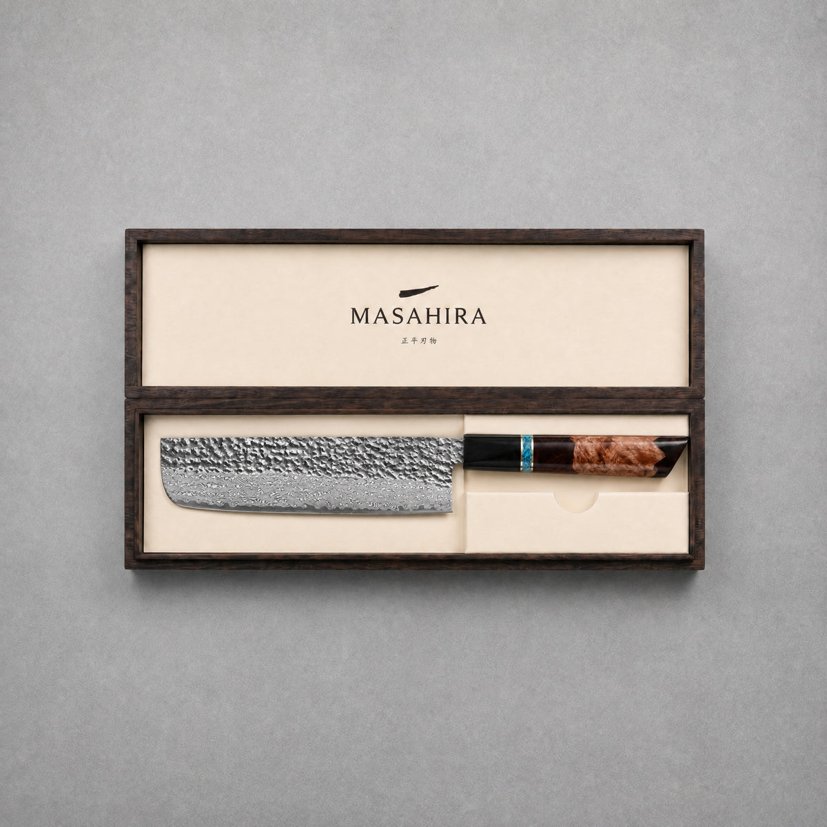Masahira VG10 Damascus Nakiri Knife