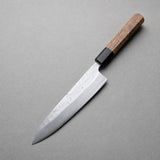 Masahira Chef's Knife — Silver Steel No.3, Wooden Handle (6.7 in)
