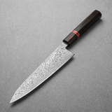 Masahira Hand-Forged Damascus Gyuto Chef Knife — Red Handle (8.2 in)