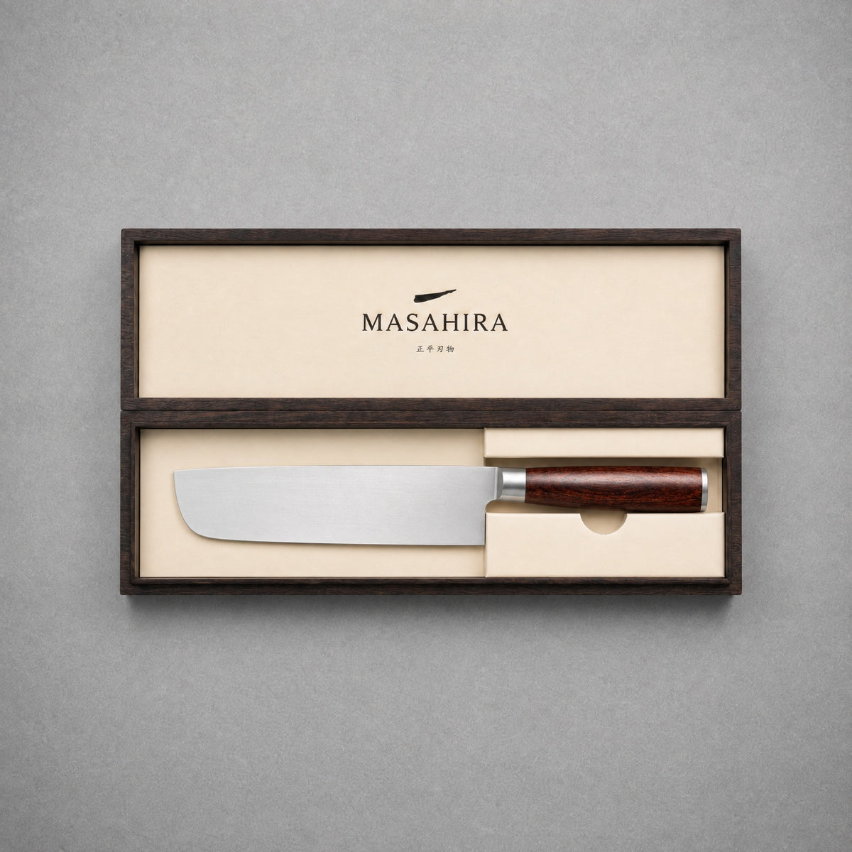Masahira Nakiri Vegetable Knife — Stainless Steel
