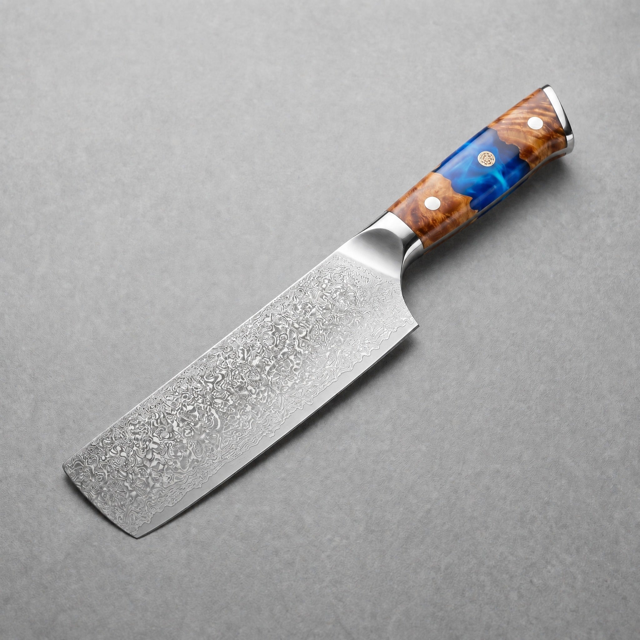 Masahira VG10 67-Layer Damascus Nakiri Knife