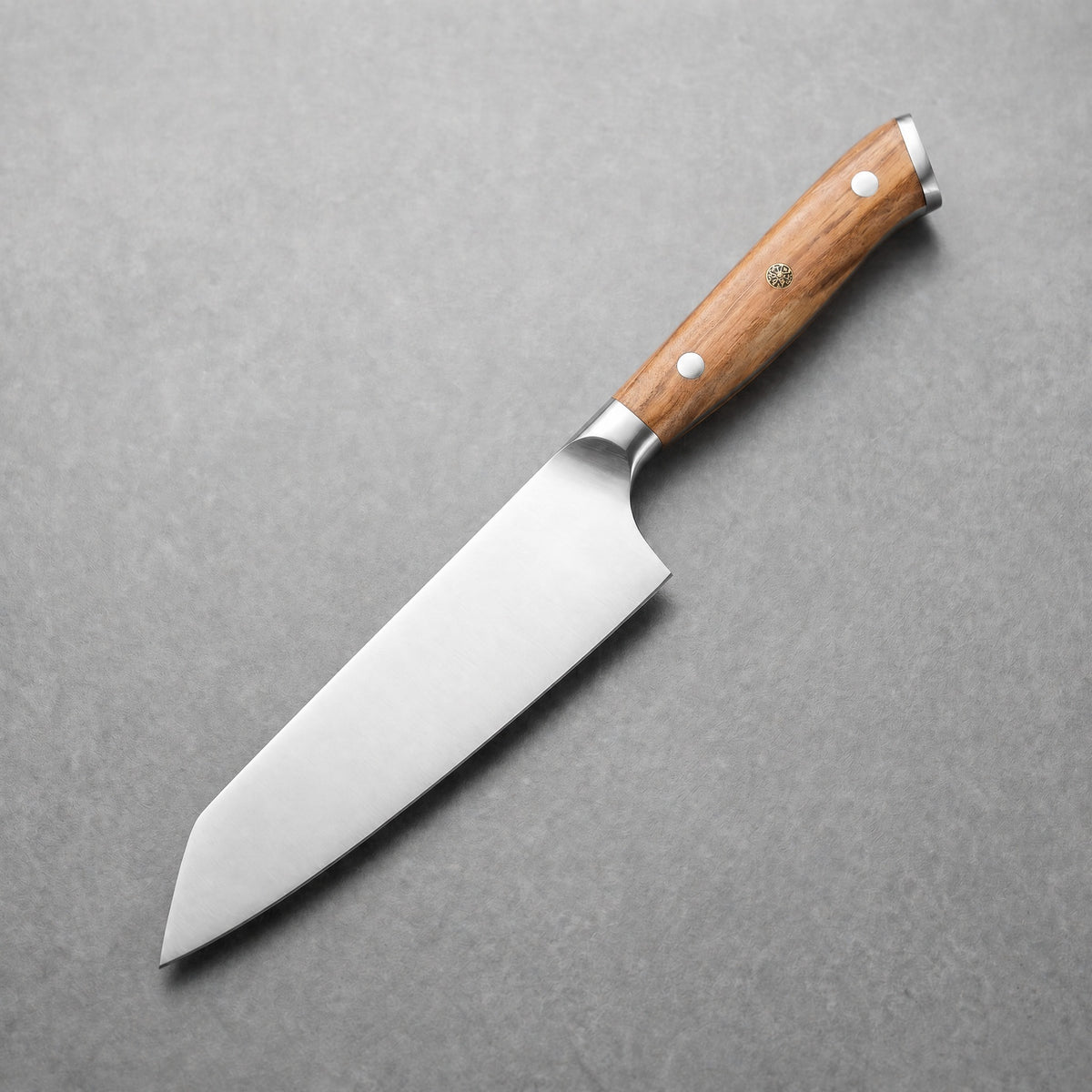 Masahira Bunka Knife — 1.4116 German Steel, Olive Wood Handle (5.8 in)