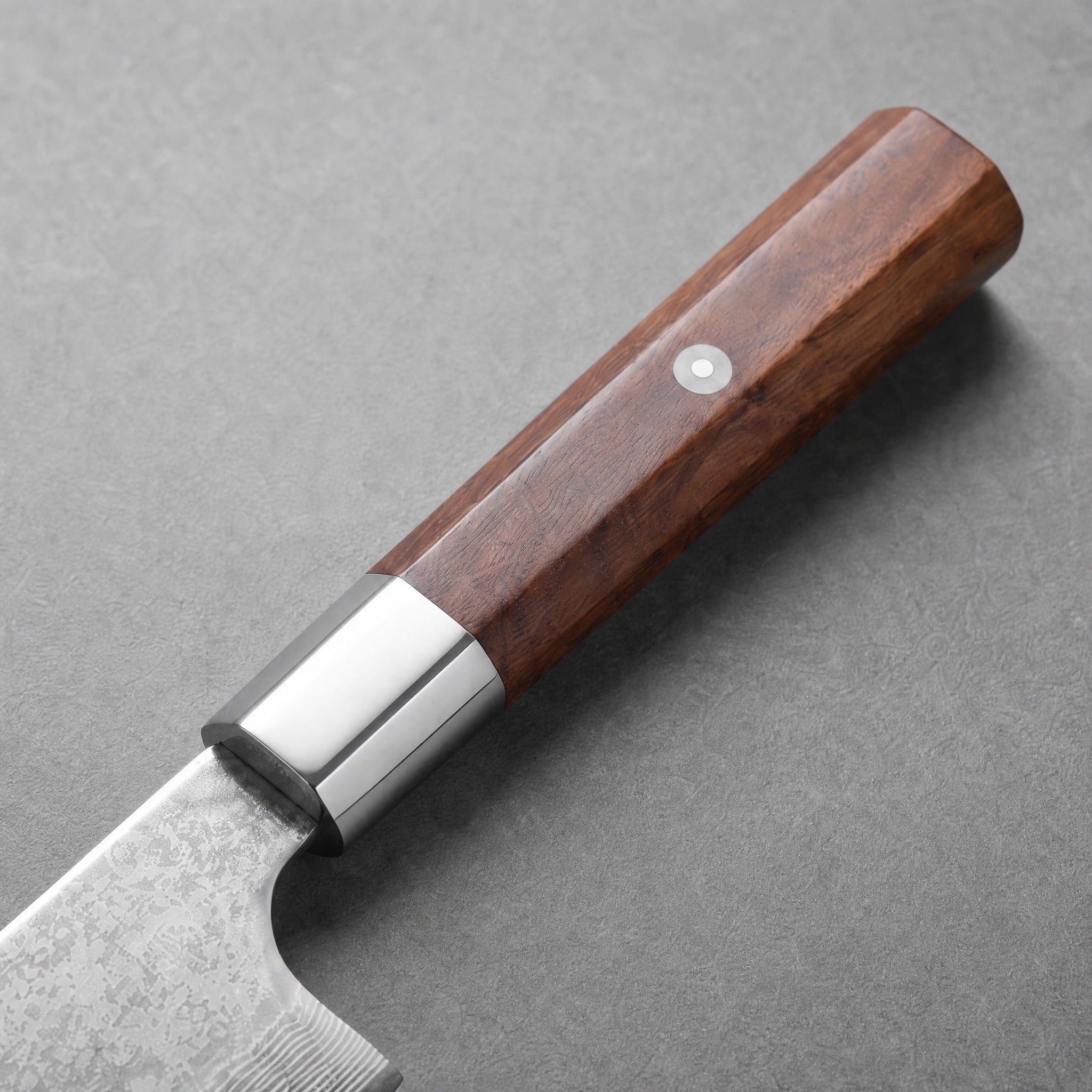Masahira Nakiri Vegetable Knife — Hand-Forged (6.5 in)