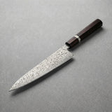 Masahira Hand-Forged Damascus Gyuto Chef Knife — White Handle (8.2 in)