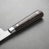 Masahira Damascus-Pattern Chef Knife — Ivory Handle (8 in)