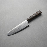 Masahira Damascus-Pattern Chef Knife — Rosewood Handle (8 in)