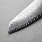 Masahira Damascus-Pattern Chef Knife — Rosewood Handle (8 in)