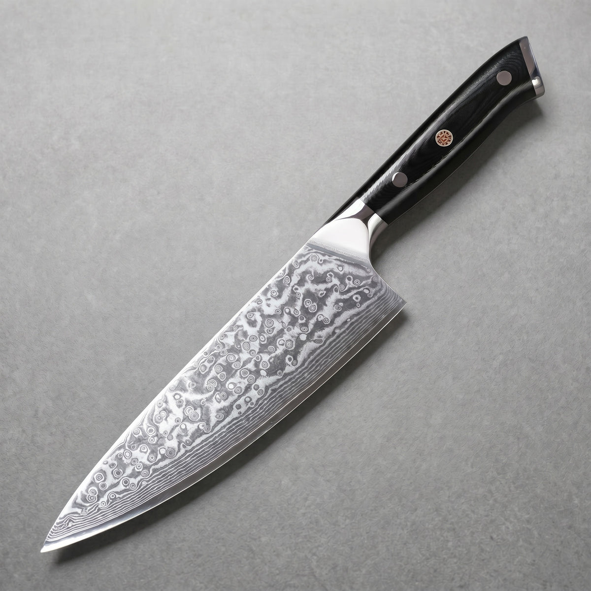 Masahira Hand-Forged Damascus Chef Knife